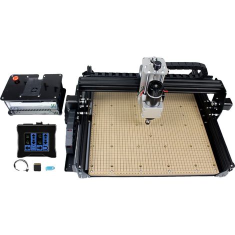 Routeur CNC, Machine de Gravure, Table en MDF, Contrôleur Hors Ligne, Machine & Touch (1/2)