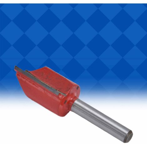 Verlängertes gerades Messer mit 6,35 mm (1/4 Zoll) verlängertem Griff, zweischneidiges gerades Messer, Feinmesser, 1/4 Zoll x 17 mm (1/4 Zoll x 17 mm) Nutspitze (1/5)