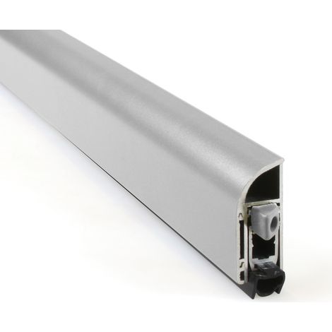 Coupe-froid de porte superposé 63 à 83 Cts argent