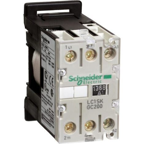 Contattore miniaturizzato TeSys SK - 2P (2 NA) - AC3 - 690 V 5 A - 230 Vca - LC1SKGC200P7