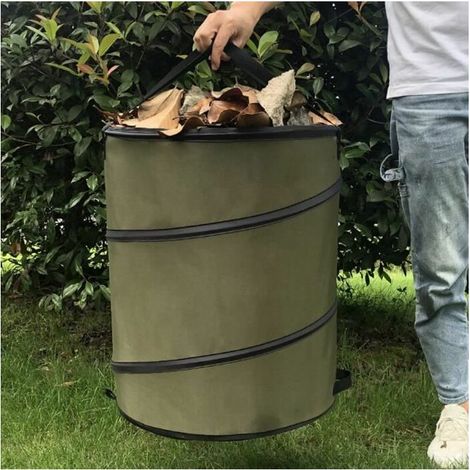 royaluxe - Sacs de déchets de jardin de 10 gallons, poubelle extérieure pour feuilles Extérieur (1/4)