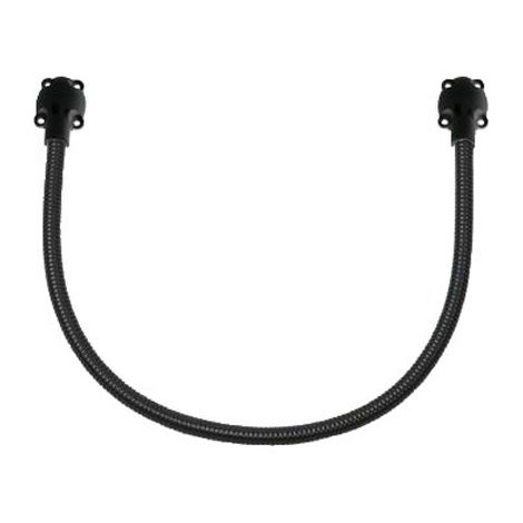 Flexible de passage de câbles noire 50cm diametre 9 7mm SEWOSY DLN7