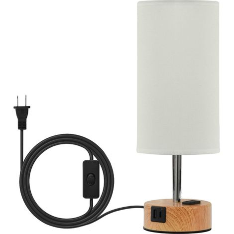 Yuiboo Lampes de table tactiles blanc ivoire à 3 voies intensité (1/5)