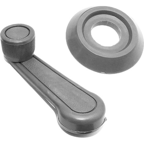 Manivela para ventana de automóvil, pomo de repuesto para manivela de puerta manual, regulador de ventana de automóvil de diseño ergonómico, componente de control interior para triciclo/automóvil robu