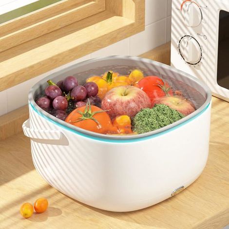 BelleRise - Purificateur De Fruits Légumes, Machine De Nettoyage Fruits Ultrasons 360 Degrés De Nettoyage Nettoyant Pour Un Usage Domestique (1/5)