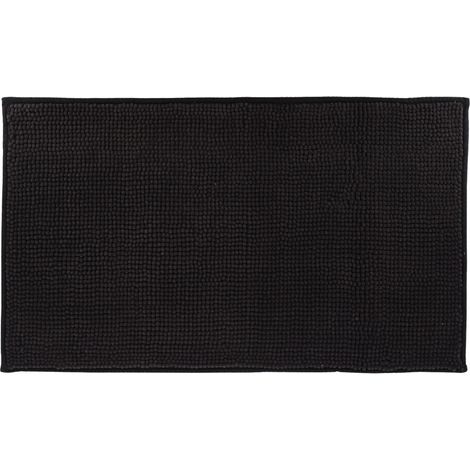 Tappetino da bagno con palline, 45x75 cm, nero (1/5)