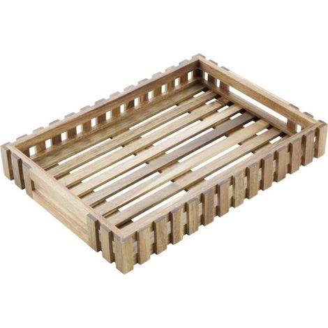 Petit casier en acacia 356x255mm - Ref DP880 - Olympia (1/5)