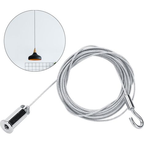 Lustre, câble en acier, plafonnier, suspension, accessoires d'éclairage (1/5)