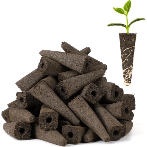 Kit hidropónico de rápido crecimiento y sin semillas, elaborado con turba de sphagnum para toda la temporada.
