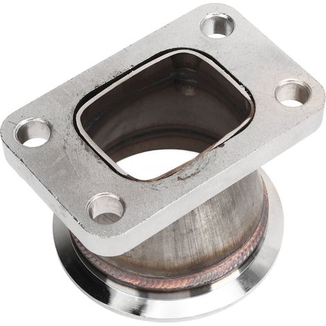 3-Zoll-V-Band-Flanschadapter aus rostfreiem Edelstahl mit optimalem Durchfluss und hoher Festigkeit – passend für T3-Turbo (1/5)