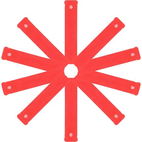 STOBAZA Lot de 10 cales nivellement réglables en plastique et acier po (1/5)
