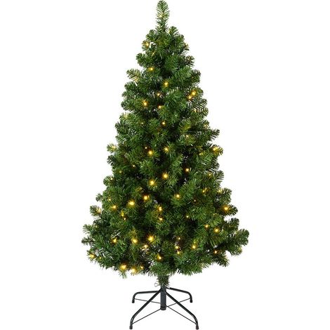 Árbol de navidad uso interior tipo pino imperial con led ø97 x 150 cm