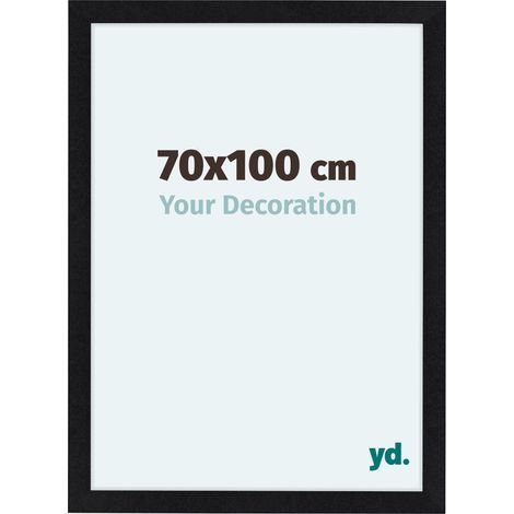 yd. - Cadre photo 70x100 - Noir Mat - MDF - Como (1/5)
