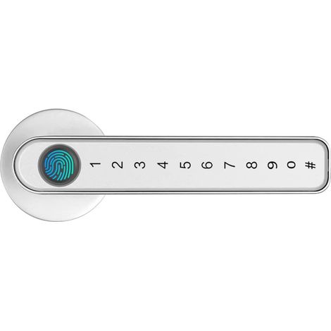 Serrure de porte intelligente Serrure de porte intelligente à empreinte digitale Tuya entrée sans clé boutons de porte biométriques serrure mot de passe serrure numérique électronique for la maison n' (1/5)