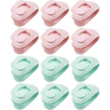 12 Pcs Clips de Housse de Couette Clips de Fixation pour Housse de Couette - Clip Drap de Lit Antidérapants Pince Couette - pour Couette,Rideau,Couette - Empêche Le déplacement de la Couette (1/4)