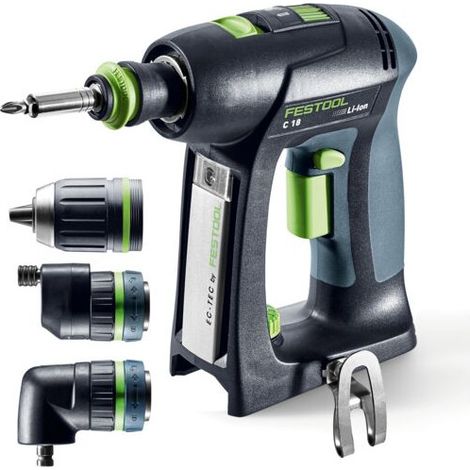 FESTOOL Perceuse visseuse 18V Solo SYS C18Basic-Set - 578831
