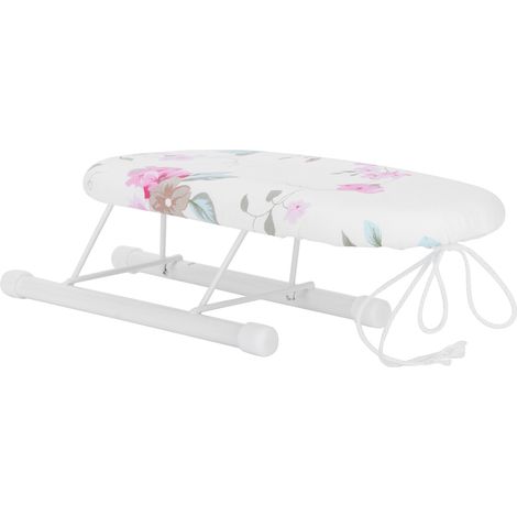 Planche à repasser pliable pour manchettes et cols, idéale pour la maison et les voyages - Flora Bloom (1/5)