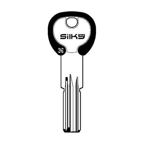 5,0 x CLÉ ESTAMPÉE AGB AGB9DZ SILKY SILCA