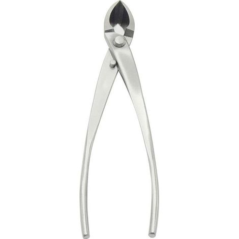 Coltello/tronchese concavo in acciaio inossidabile per tagliare rami di bonsai con elevata precisione, facile da trasportare per il giardiniere.