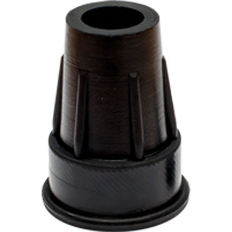 Micel tappi in gomma per stampelle neri diametro 18 mm confezione da 25