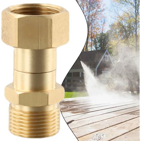 Joint pivotant pour nettoyeur haute pression avec filetage M22 de 14 (1/5)