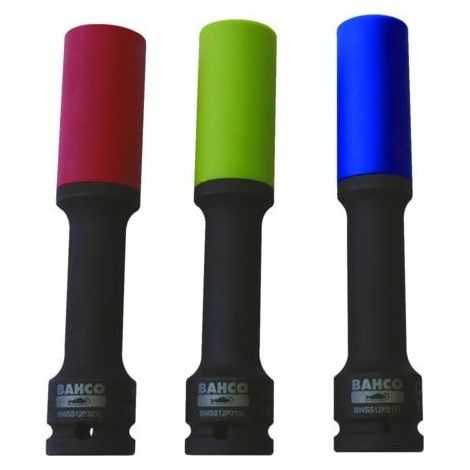 BAHCO - Douilles à chocs longues 1/2" pour roues