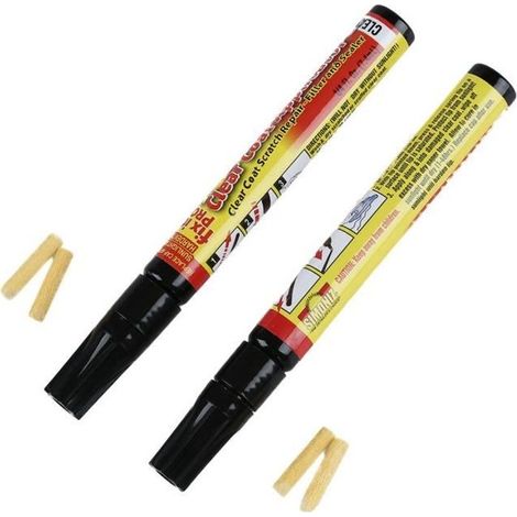 Stylo de reparation Stylo a renover-Outil a renover pour renover les eraflures de voiture, Lot de 2 (1/4)