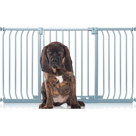 Bettacare Elite Pressure Dog Gate, 143cm - 152cm, Matt Grey, Pressure Fit Pet Gate for Dog and Puppy (1/4)