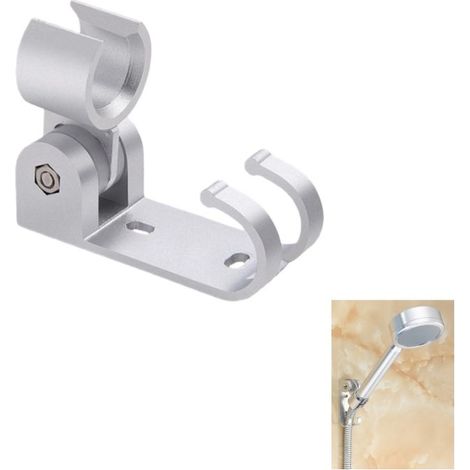 Réglable Shower Head Holders,Base de pommeau de douche,Support mural pour pommeau de douche,avec crochets de suspension,mural pour salle (1/4)