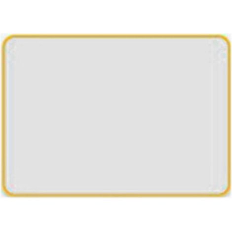 Plateau de séparation portable, organisateur de rangement mobile, compartiment de rangement, accessoires pour sac de plage jaune (1/4)