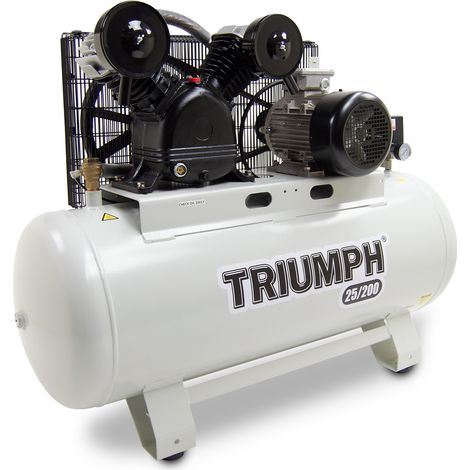 Air Compressor Triumph 25/200 Industrial, 200L, 23CFM, Three-Phase, 5.5HP (1/5)