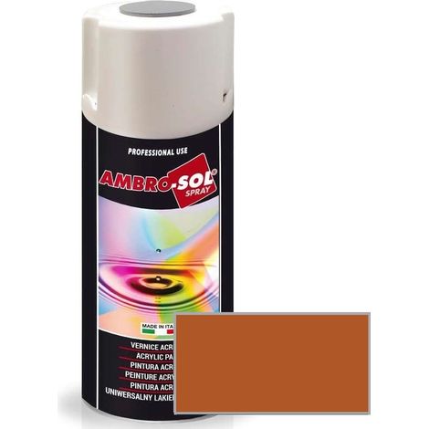 SPRAY ACRILIC MARR/NRANJA RAL-8023 400ml MARRON ANARANJADO