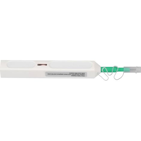 Stylo de nettoyage pour fibres optiques 2,5 mm, outil de nettoyage pour connecteurs SC, ST et FC (type à pression). (1/5)