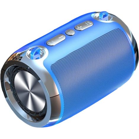Altavoz Bluetooth - Altavoz Inalámbrico con Subwoofer - Para Exterior y Hogar - Altavoz Estéreo de Doble Diafragma - 1 Unidad (1/5)