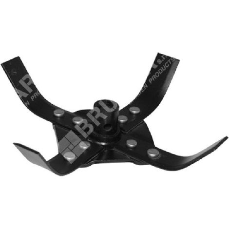 Disco fresa sinistro per motozappe PUBERT COMPATIBILE - 033409