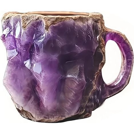 Kaffeetassen aus Mineralkristall, Kaffeetasse aus natürlichem Mineralkristall, Mineralkristall-Kaffee, Kaffeetassen aus Mineralkristall, Weihnachtskaffeetassen (1/5)