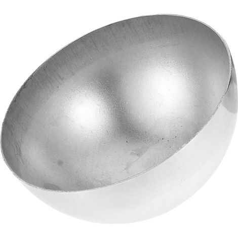 Boule Miroir Demi-Sphère Décorative en Acier Inoxydable 304 pour Jardin Extérieur et Espace de Contemplation 200 MM (1/5)