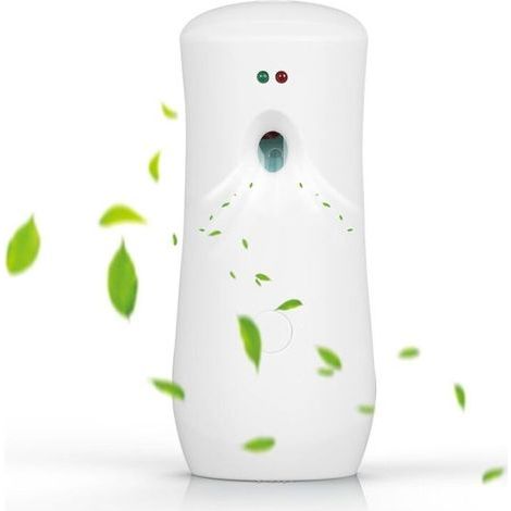 Distributeur Automatique de Parfum, Désodorisant Maison Spray Automatique Diffuseur Automatique 3 Mode Réglable Diffuseur de Parfum Alimenté par Pile pour Chambres, Salles de Bains, Bureaux (Bla (1/5)