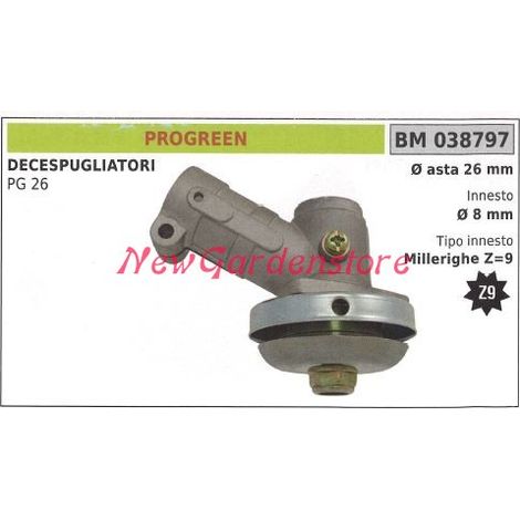 Coppia conica PROGREEN decespugliatore PG 26 038797