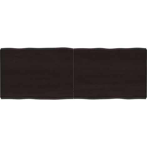 Dessus de table bois massif traité bordure assortie