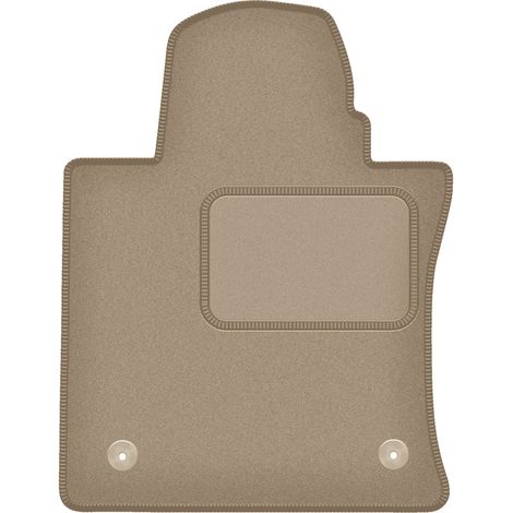 Fahrermatte aus Samt für: SsangYoung Torres SUV (ab 2022) beige