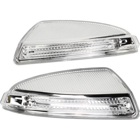 Pair Car Turn Signal Lights 2048200821 High Visibility Replacement for Mercedes-Benz ML Class W164 ML300 ML500 ML550