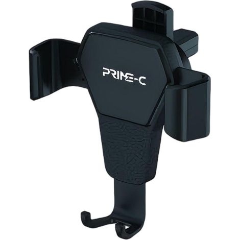 Support pour téléphone portable avec aération, compatible avec les téléphones de 4 à 6,7 pouces / Matériau ABS / Compact et pratique (1/2)