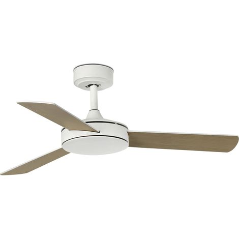 Faro Mini Mallorca Small White, Maple DC Ceiling Fan 6 Speed (1/3)