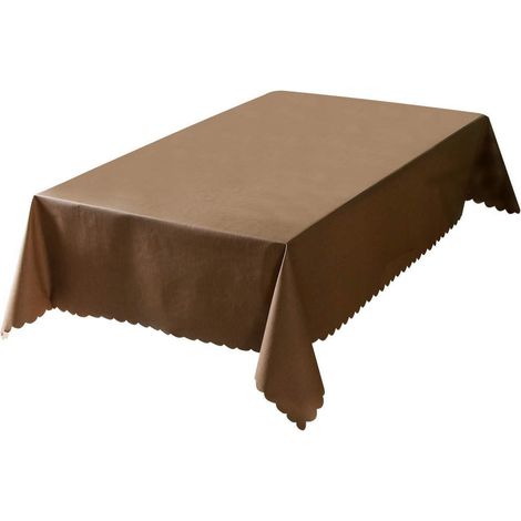Nappe imperméable PVC 110x110 cm rectangulaire/carrée, résistante à l'huile, 6 couleurs