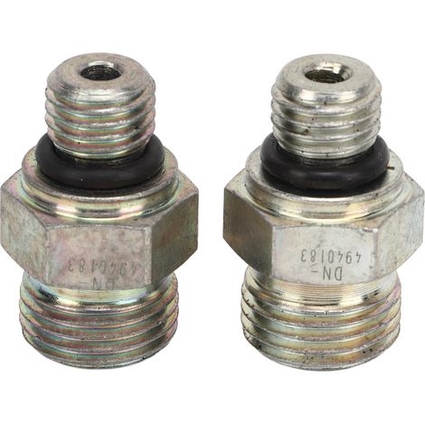 2-teiliger Turbo-Ölzulaufanschluss, Metalldichtungen 4940183, Ersatz-Schmierleitung für Dodge 5.9L 24V 1998.5-2006, Hochleistungsstecker (1/5)
