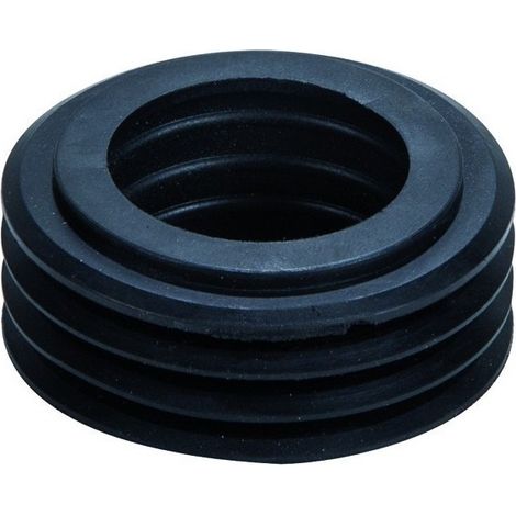 Morsetto in gomma nera per wc diam. 60 X 40 mm