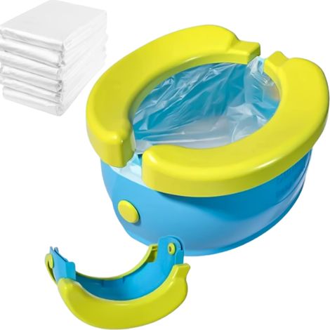 ORINAL DE VIAJE PLEGABLE AZUL PL脕TANO [DG-NC1-NB]