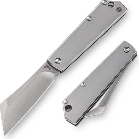 Kleines Klappmesser Edelstahl mit Lanyard-Loch für Herren & Damen  EDC Taschenmesser für Camping & Wandern