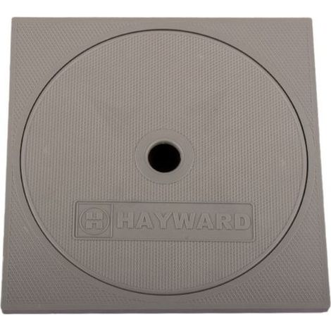 Hayward – Skimmer de piscine cadre et couvercle 230 x 210 mm – Couverture gris clair 205 mm – Harmonise couleurs piscine et sol